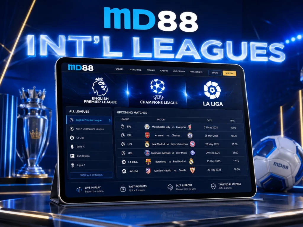 International Leagues (EPL, UCL, La Liga)